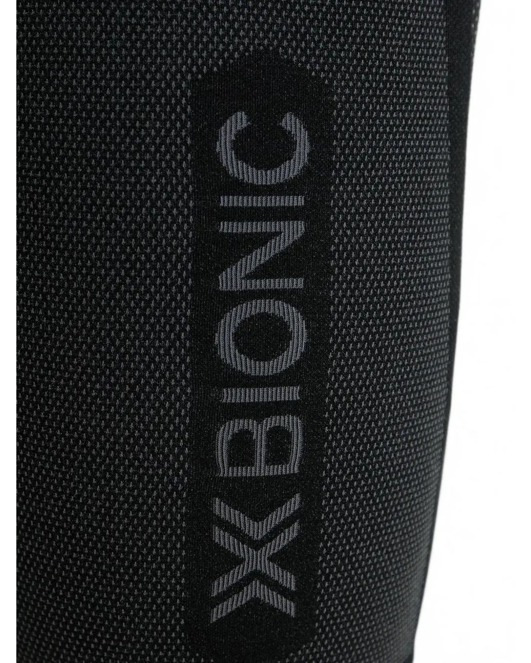 X Bionic Shorts Met Logoprint in het Black voor heren
