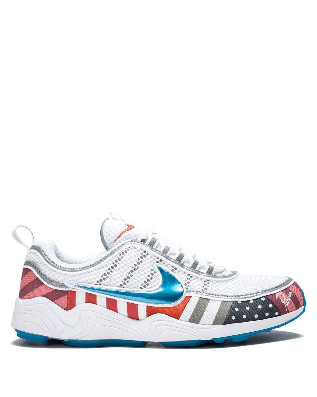 Nike Air Zoom Spiridon 'parra' Shoes in White for Men - Lyst