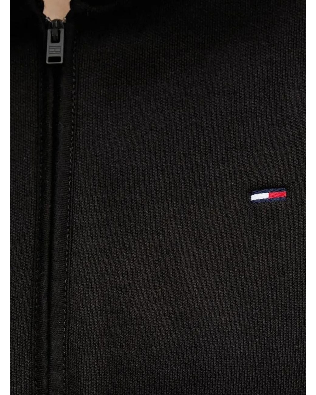 Tommy Hilfiger Black Zip-Up Hoodie