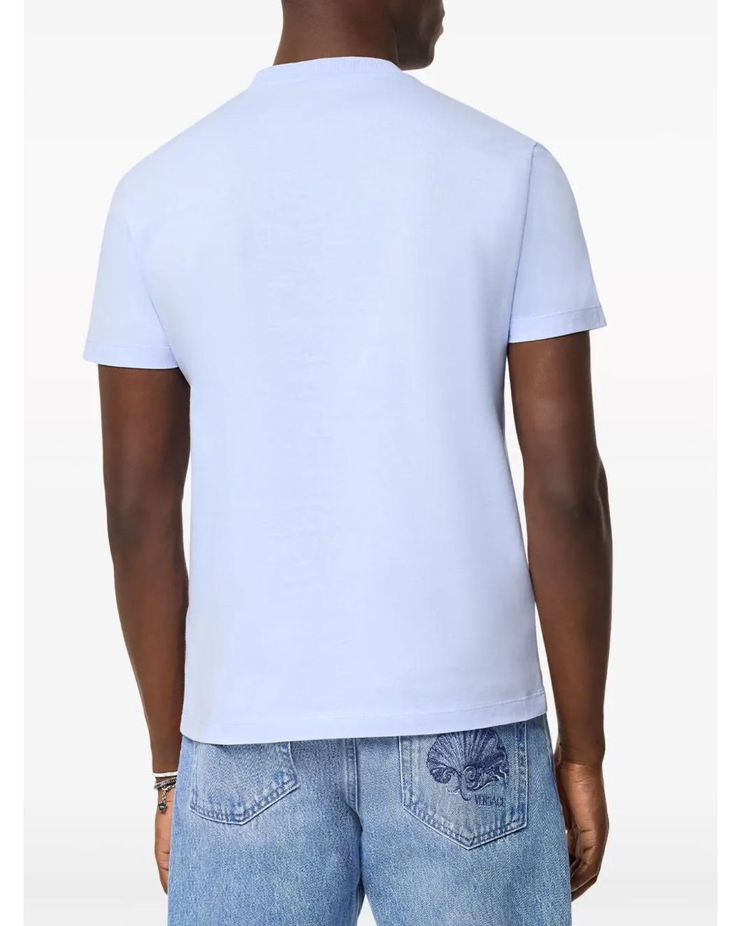 Versace Blue T-Shirts And Polos for men