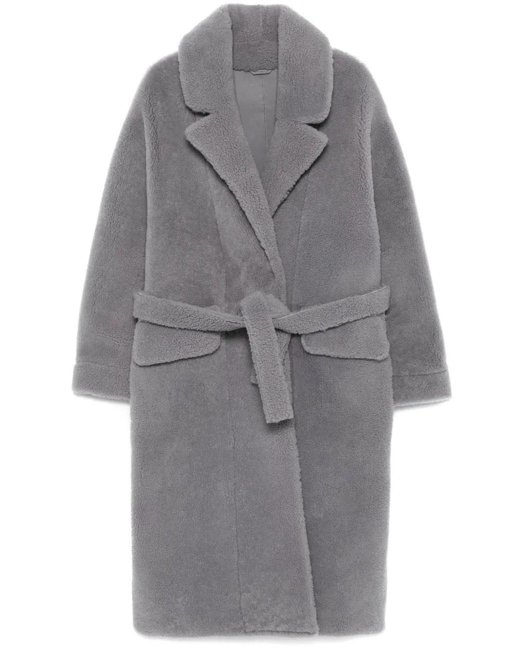 Manokhi Gray Myah Coat
