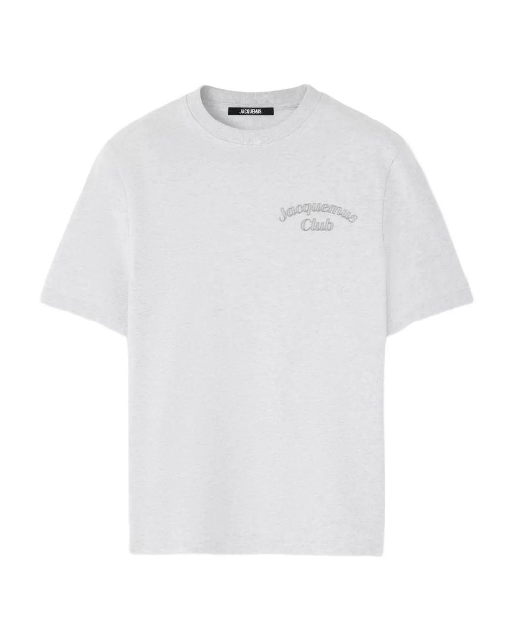 Jacquemus Cotton Jersey T -shirt in het Gray voor heren