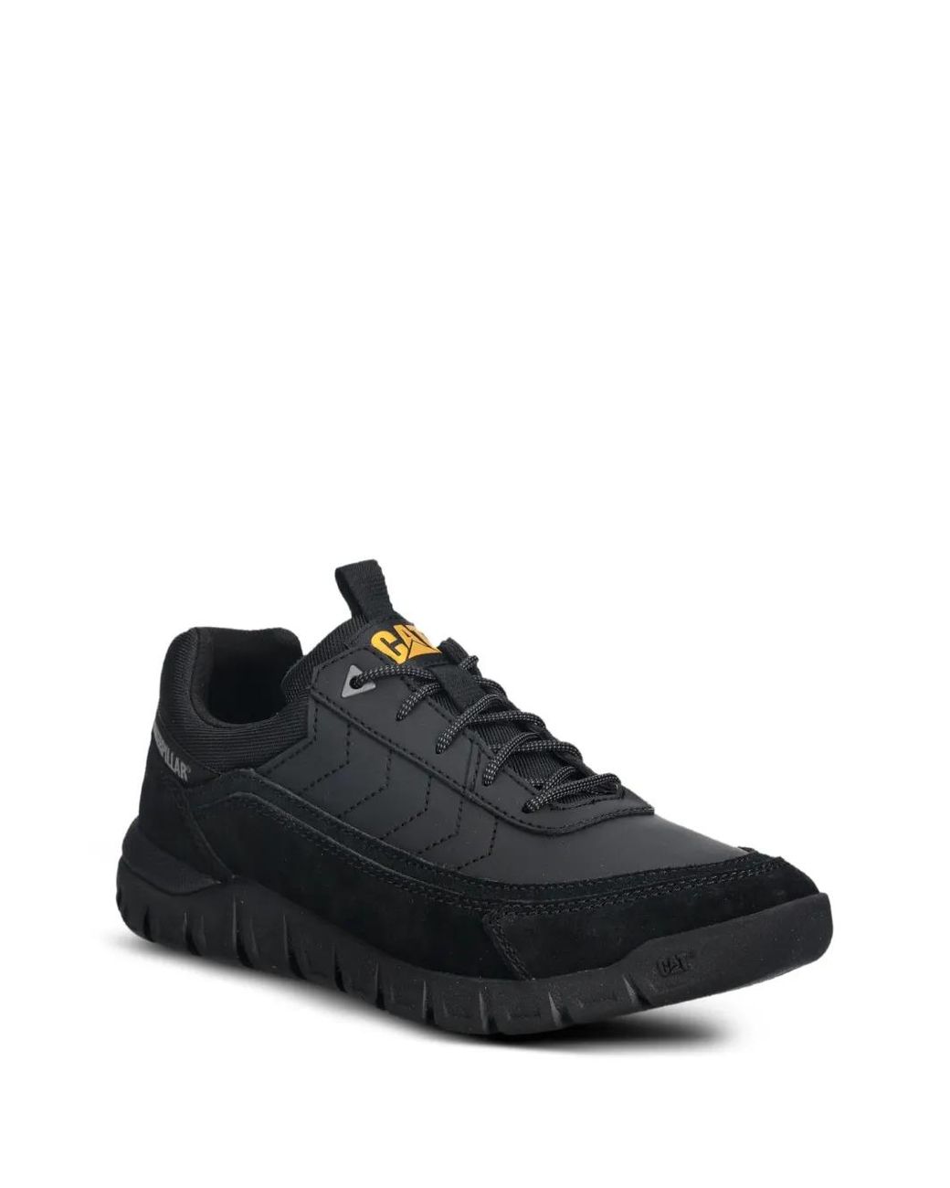 Caterpillar Black Panelled Sneakers for men