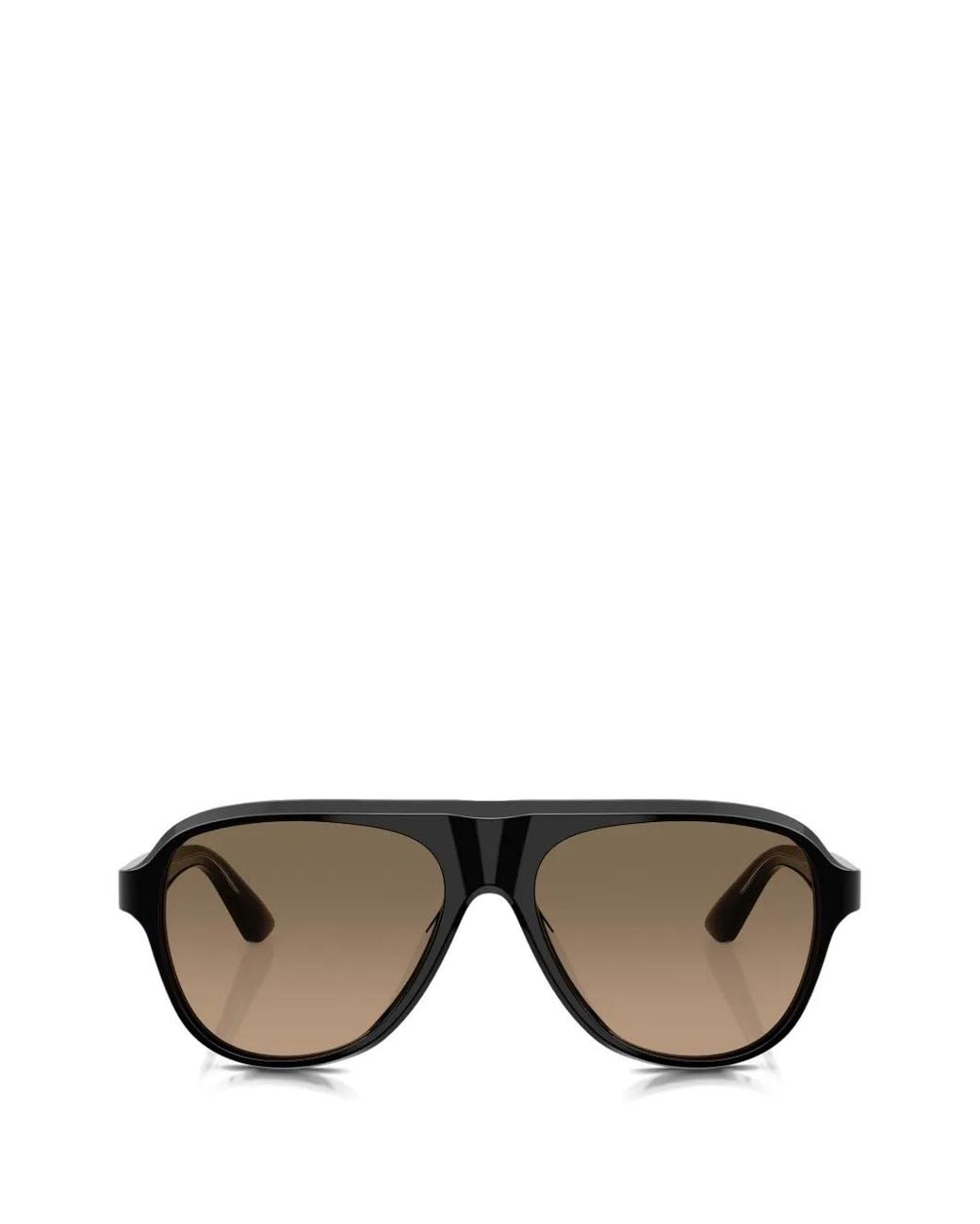 Oliver Peoples Black Lunettes De Soleil Paul Newman Sun À Monture Pilote for men