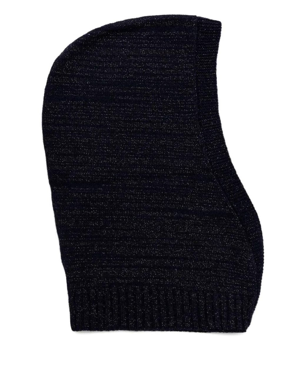 Missoni Blue Ribbed Hood