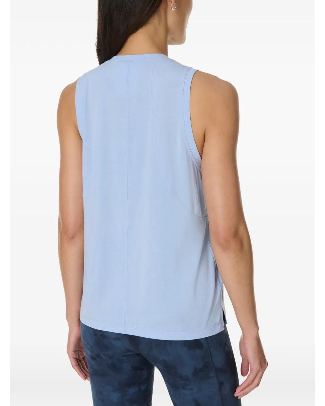Sweaty Betty Blue Studio Tank Top
