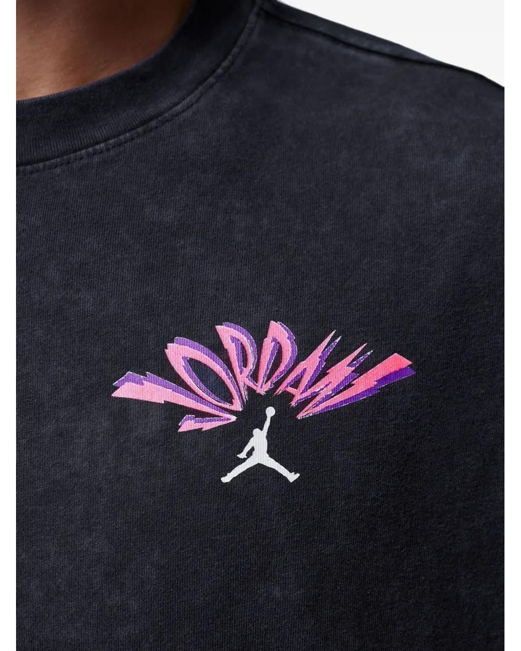 Nike Blue Flight Graphic-Print T-Shirt for men