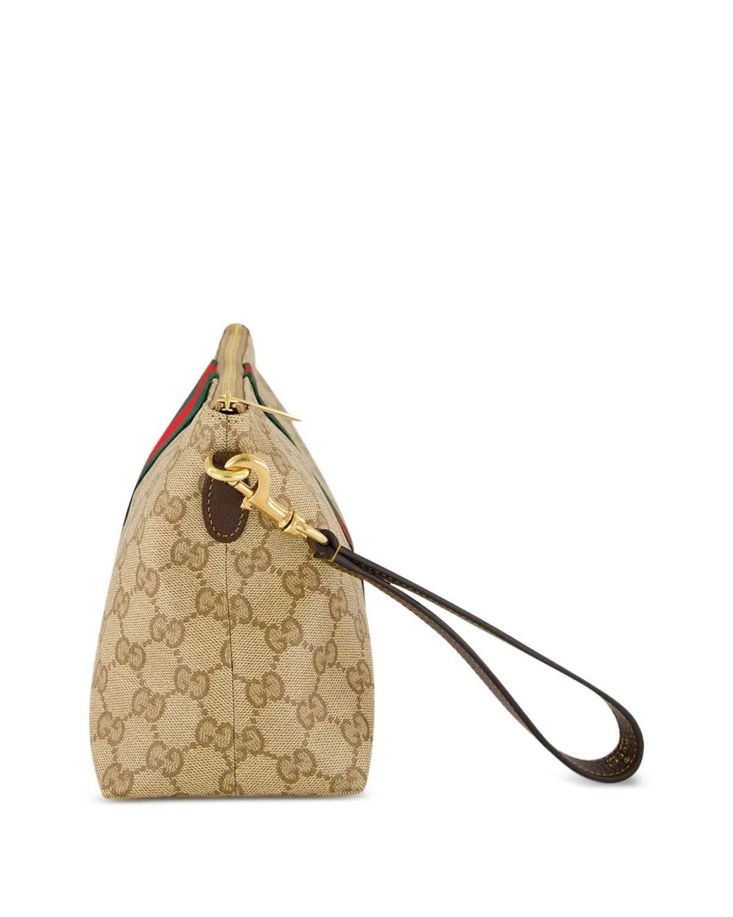 Gucci Natural Small Gg Pouch With Web for men