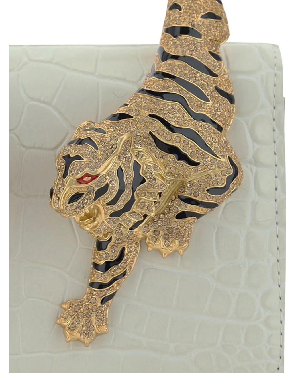 Roberto Cavalli Gray Roar Handbag
