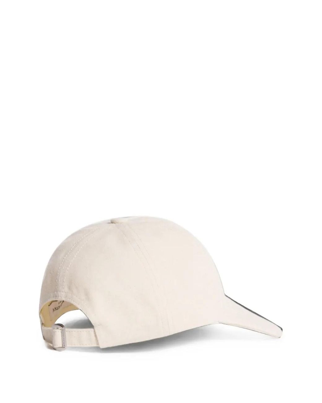 Maison Kitsuné Natural Casquette Fortune Fox À Patch Logo
