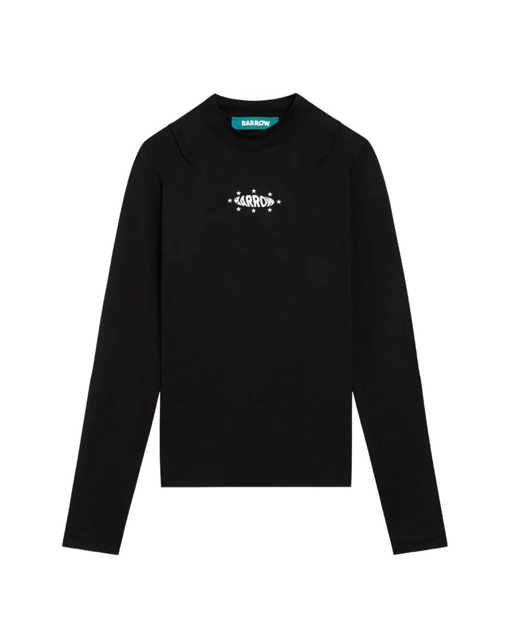 Barrow Black T-Shirt À Logo Imprimé