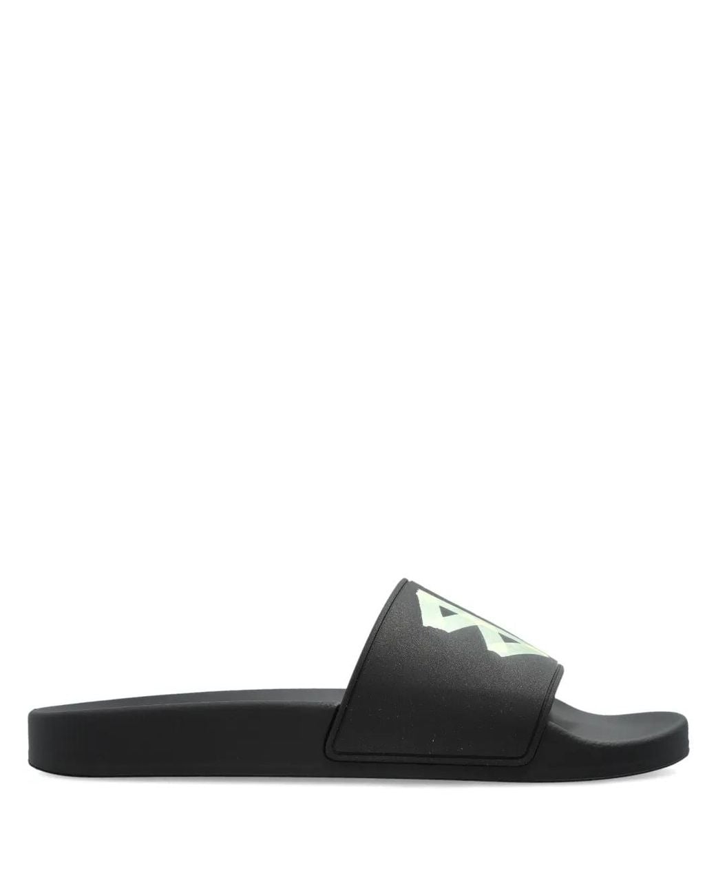 Balenciaga Black Pool Slide Sandal