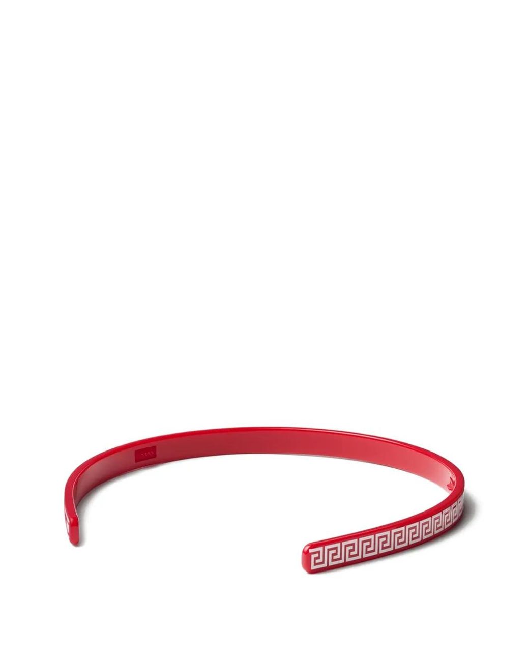 Versace Red Plex Headband