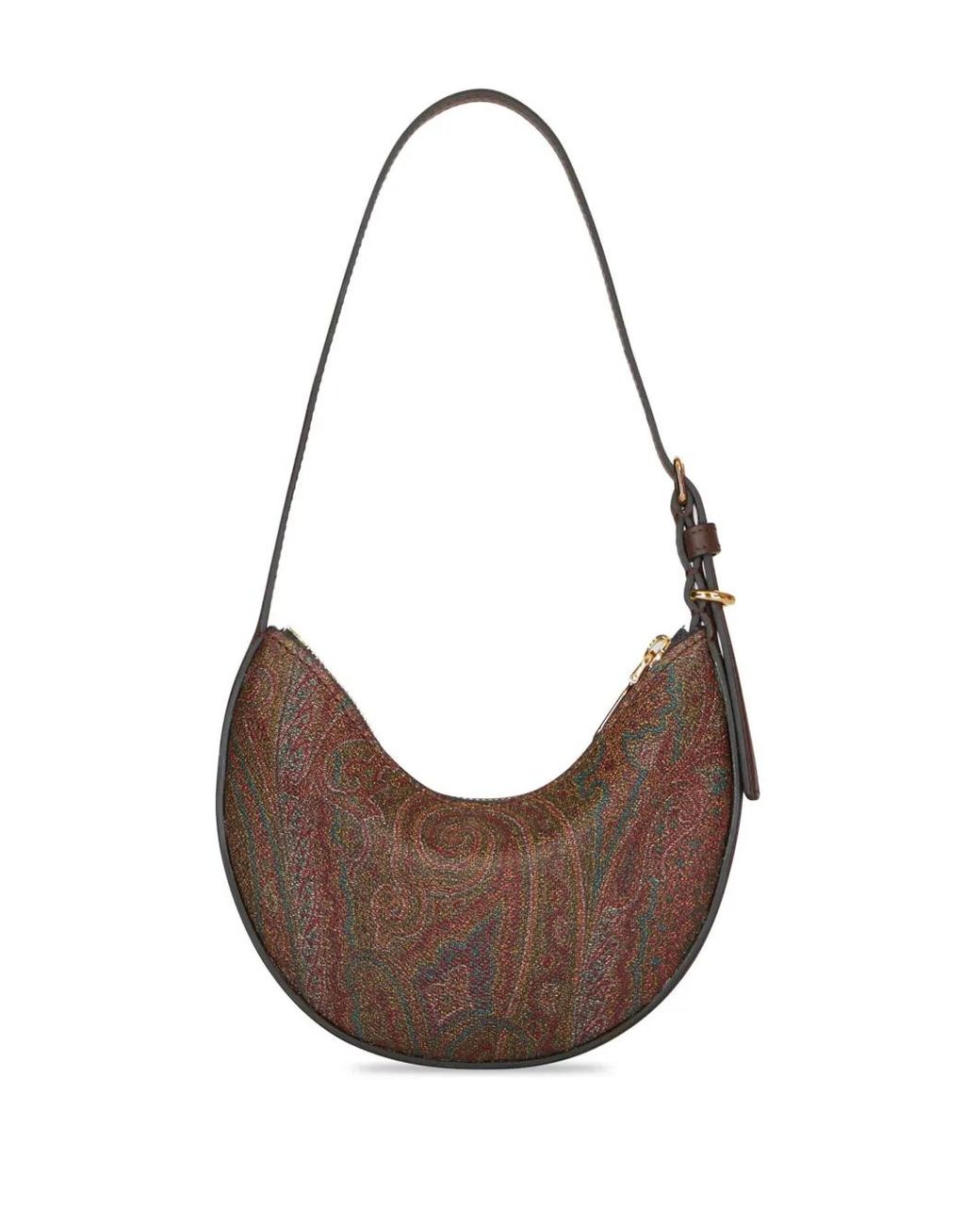 Etro Brown Essential Mini Shoulder Bag