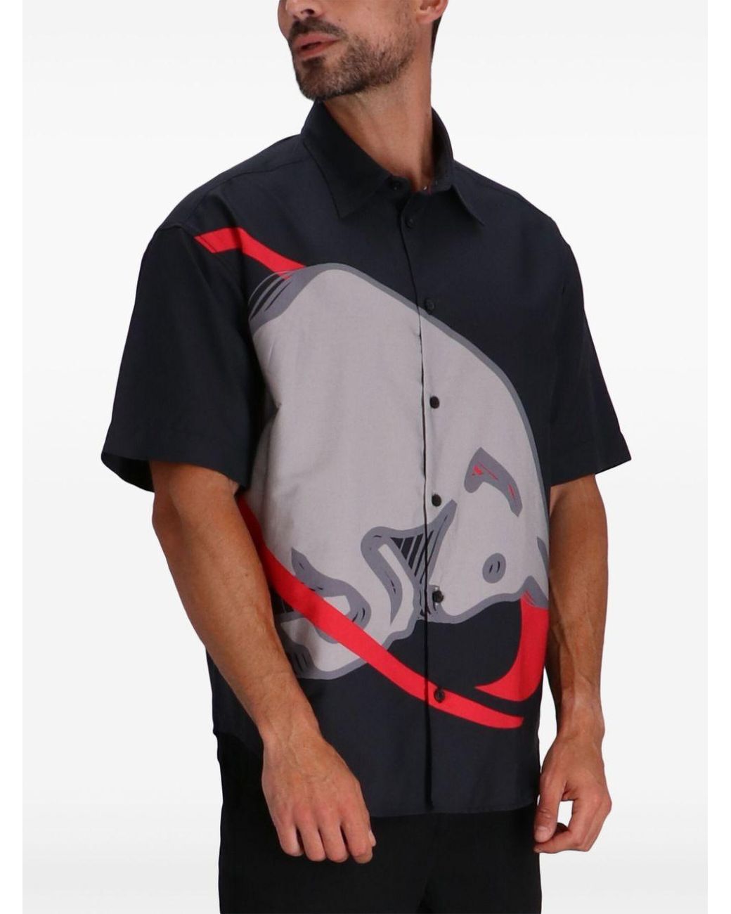HUGO X Racing Bulls Ebull Red Bull Shirt in Blue for Men | Lyst HUGO X Racing Bulls Ebull Red Bull Shirt in Blue for Men | Lyst