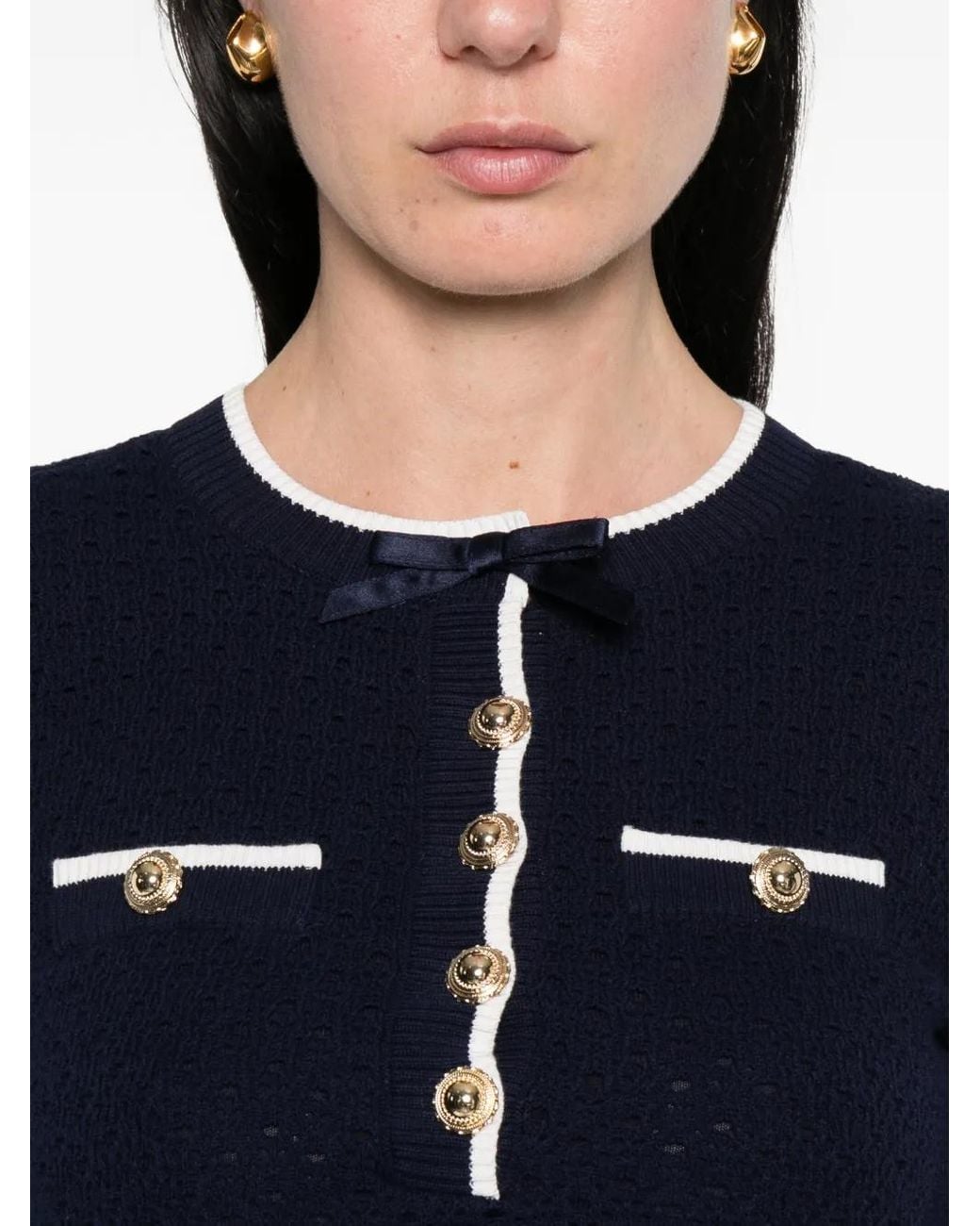 Self-Portrait Blue Dresses