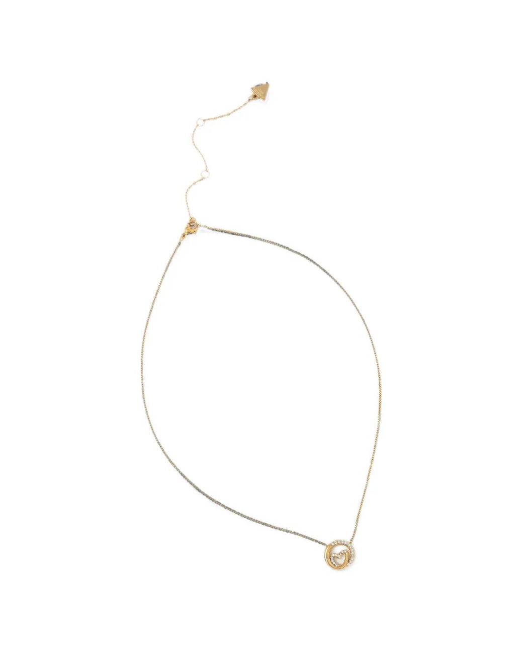 Guess White Iconique Necklace