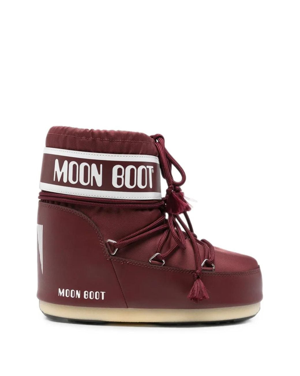 Moon Boot Red Icon Low Boots