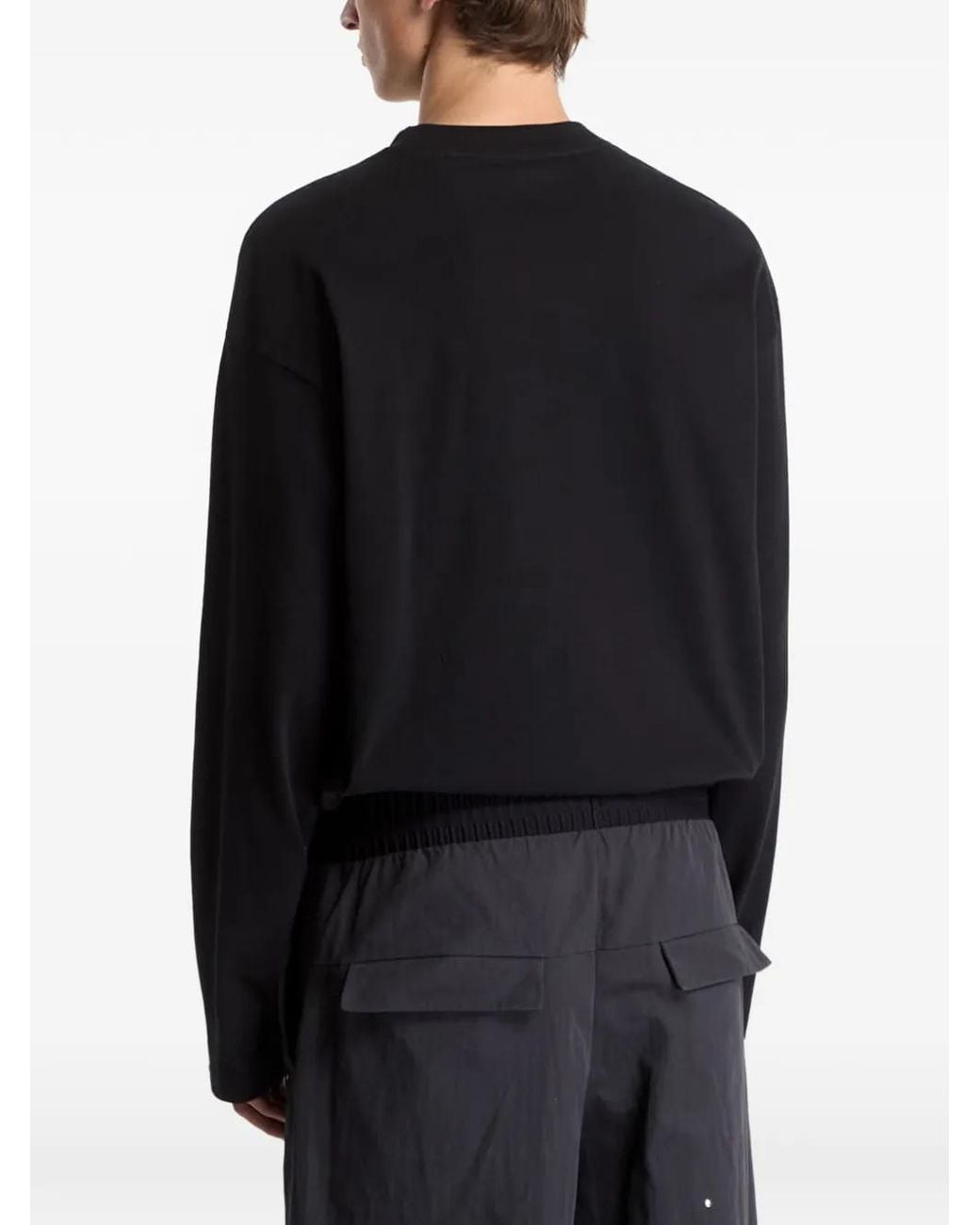HELIOT EMIL Black Pulsar Cargo Pants for men