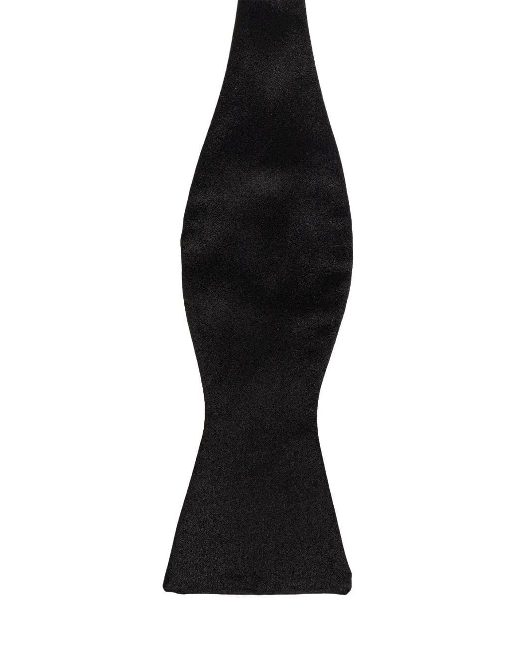 DSquared² Black D2 Classic Bow Tie for men