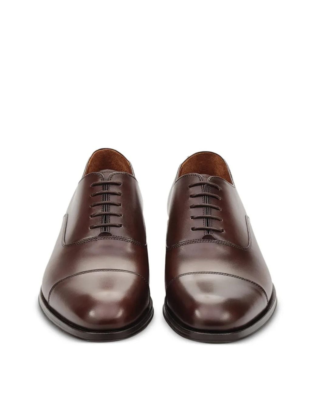Lottusse Brown Richelieus Lenox À Bout Droit for men