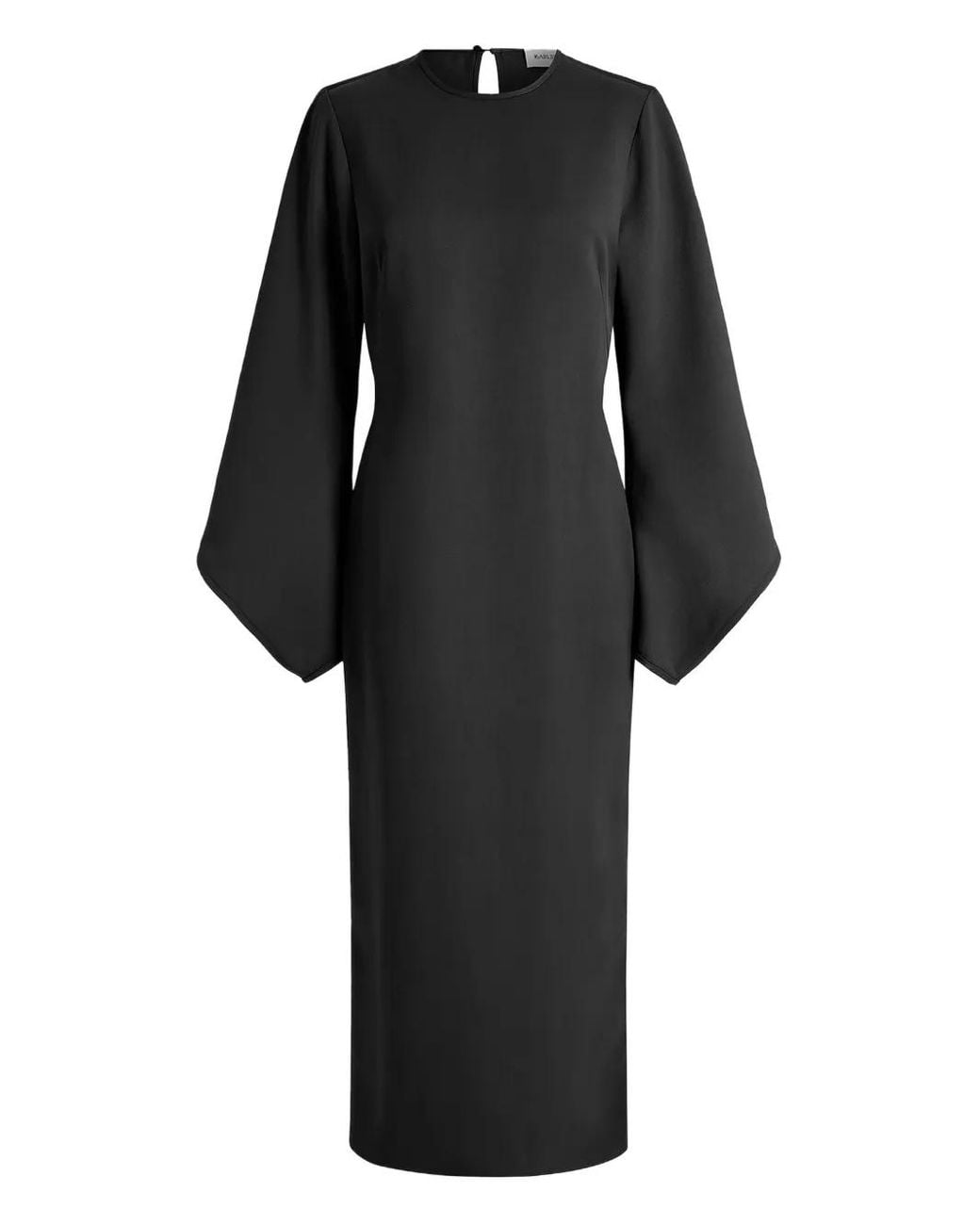 16Arlington Black Saverico Midi Dress