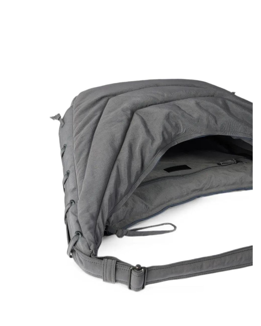 Lemaire Gray Large Soft Game Bag