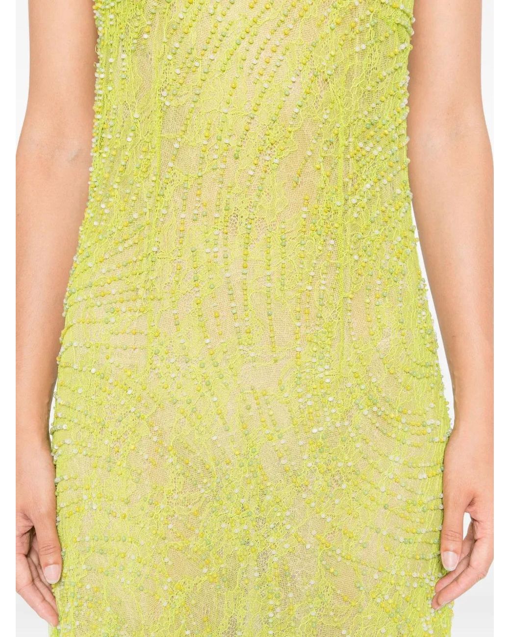 Roberta Einer Green Roma Maxi Dress