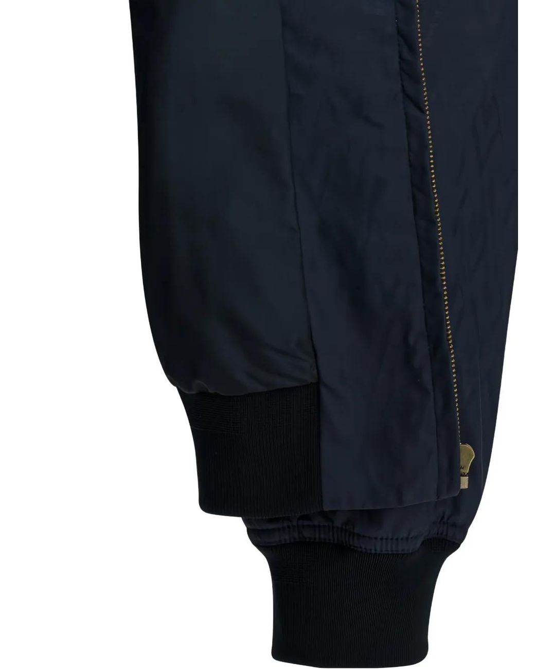 Valentino Garavani Blue Zip Cotton Jacket for men