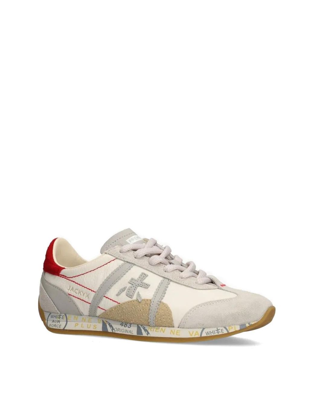 Premiata White Jackyx Sneakers for men