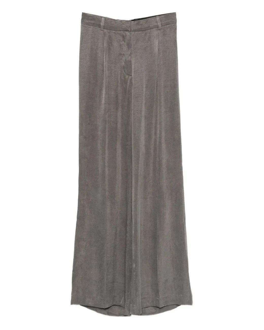 Officine Generale Gray Palazzo Trousers