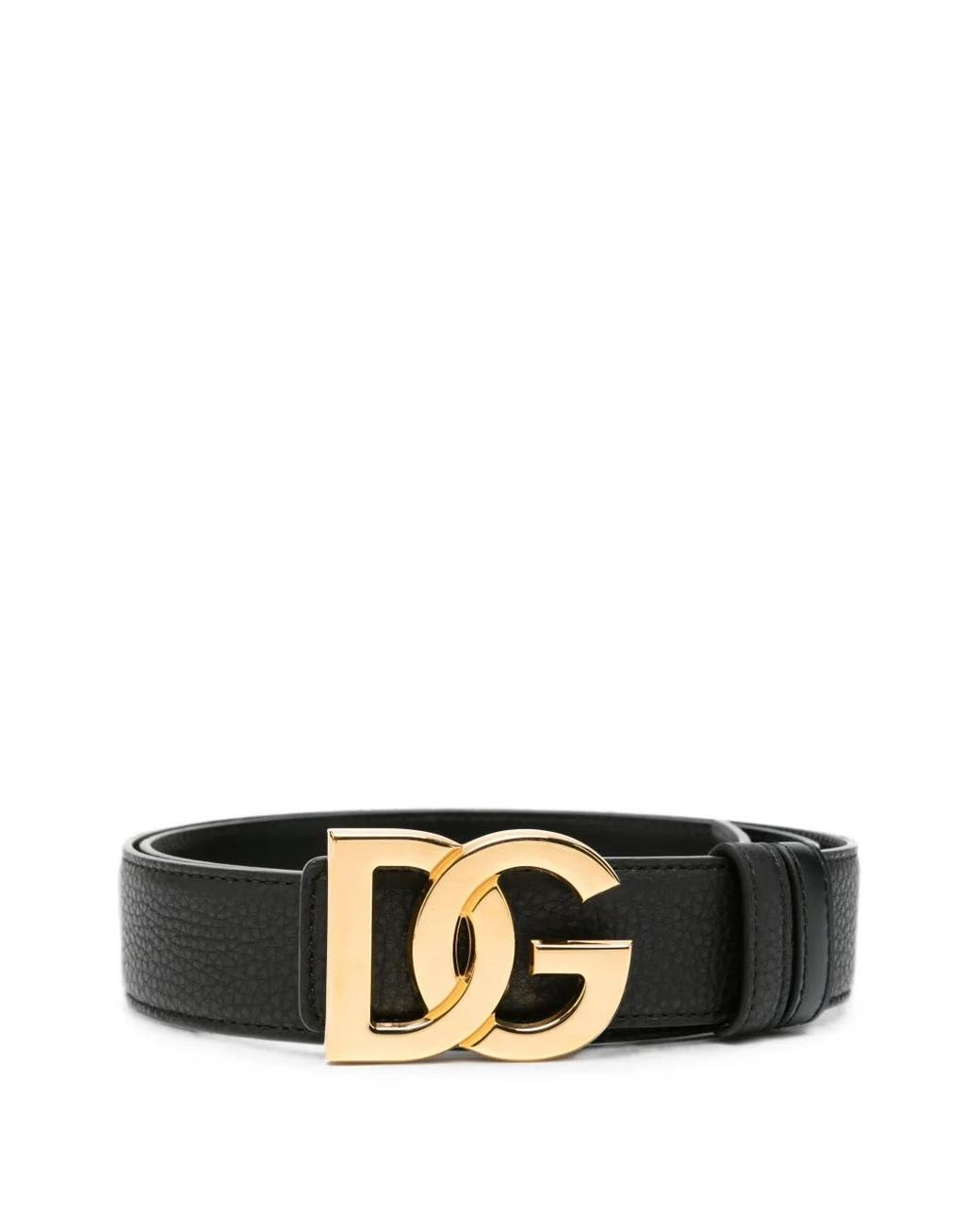 Dolce & Gabbana White Ceinture À Boucle Logo for men