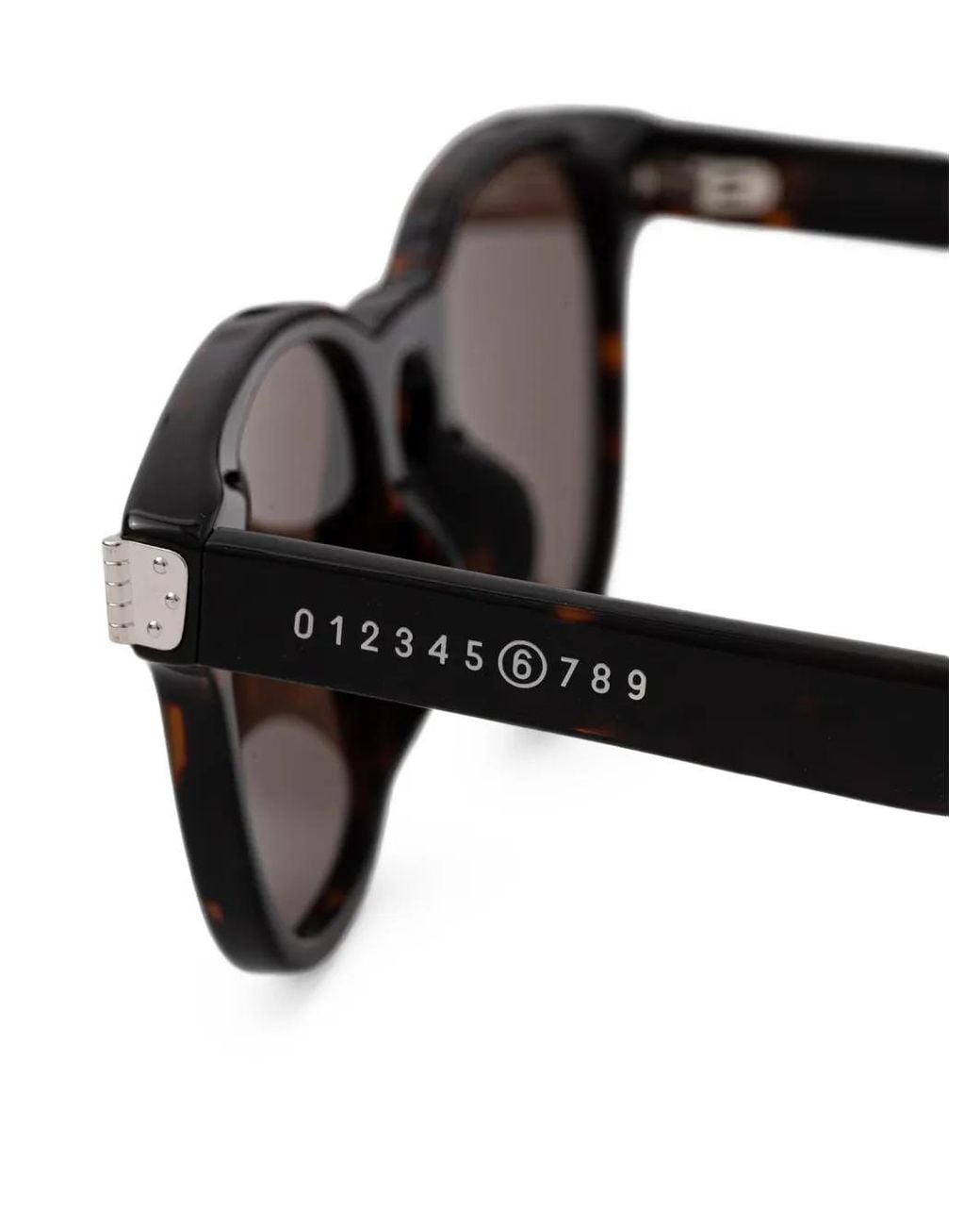 MM6 by Maison Margiela Gray Tortoiseshell-Effect Sunglasses
