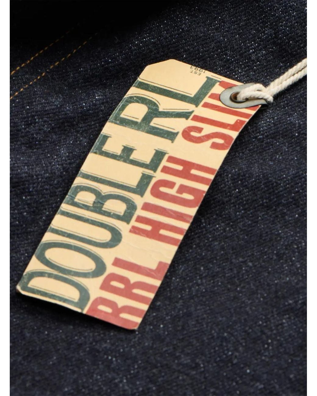 RRL Skinny Jeans Met Logopatch in het Blue voor heren