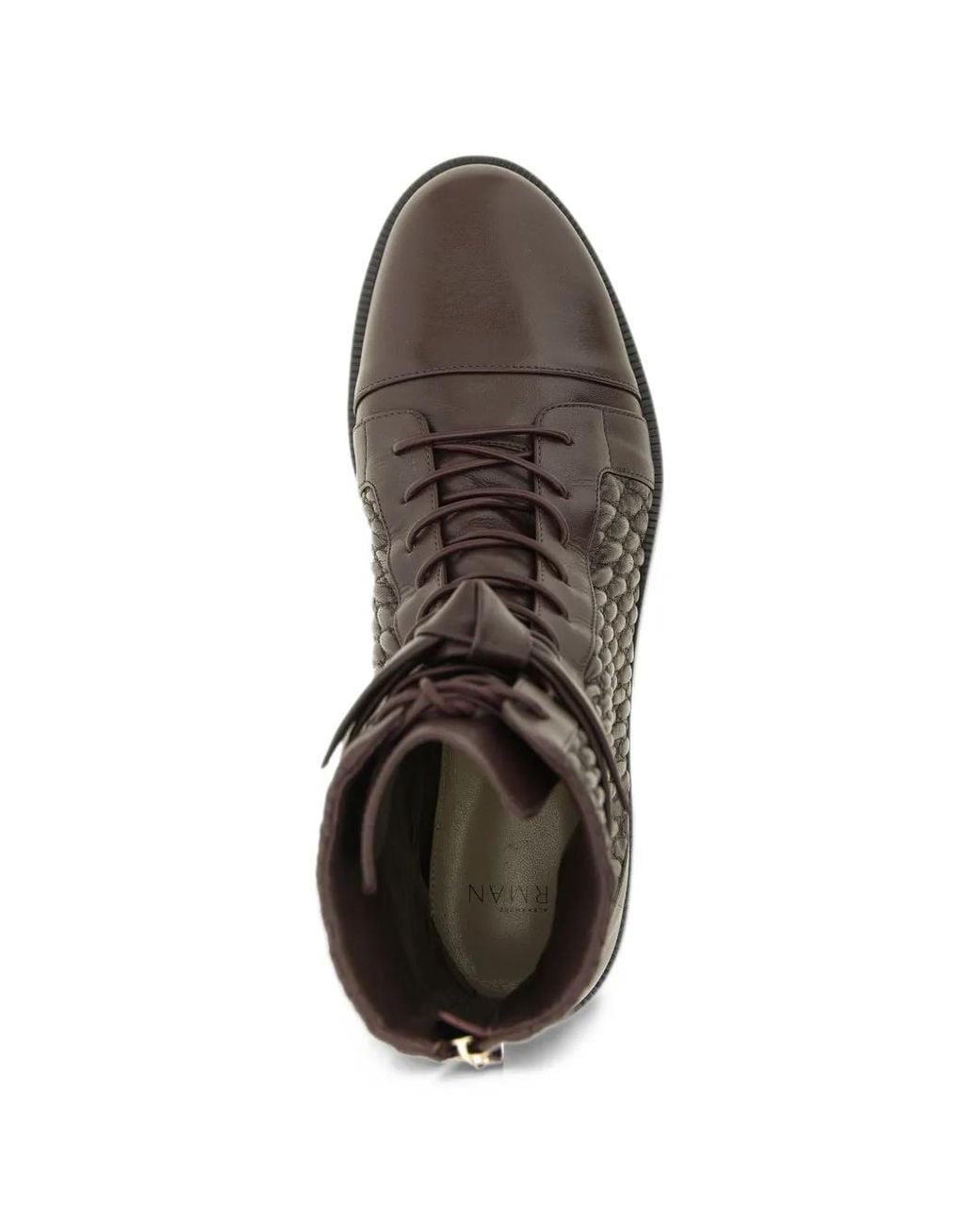 Alexandre Birman Black Clarita Quilted Lace-Up Boots