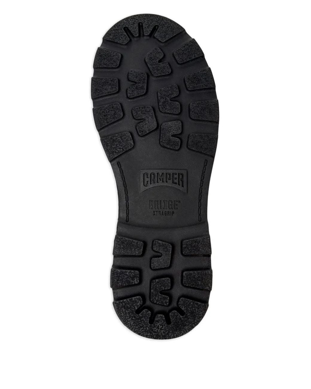 Camper Black Brutus Lace-Up Leather Boots for men
