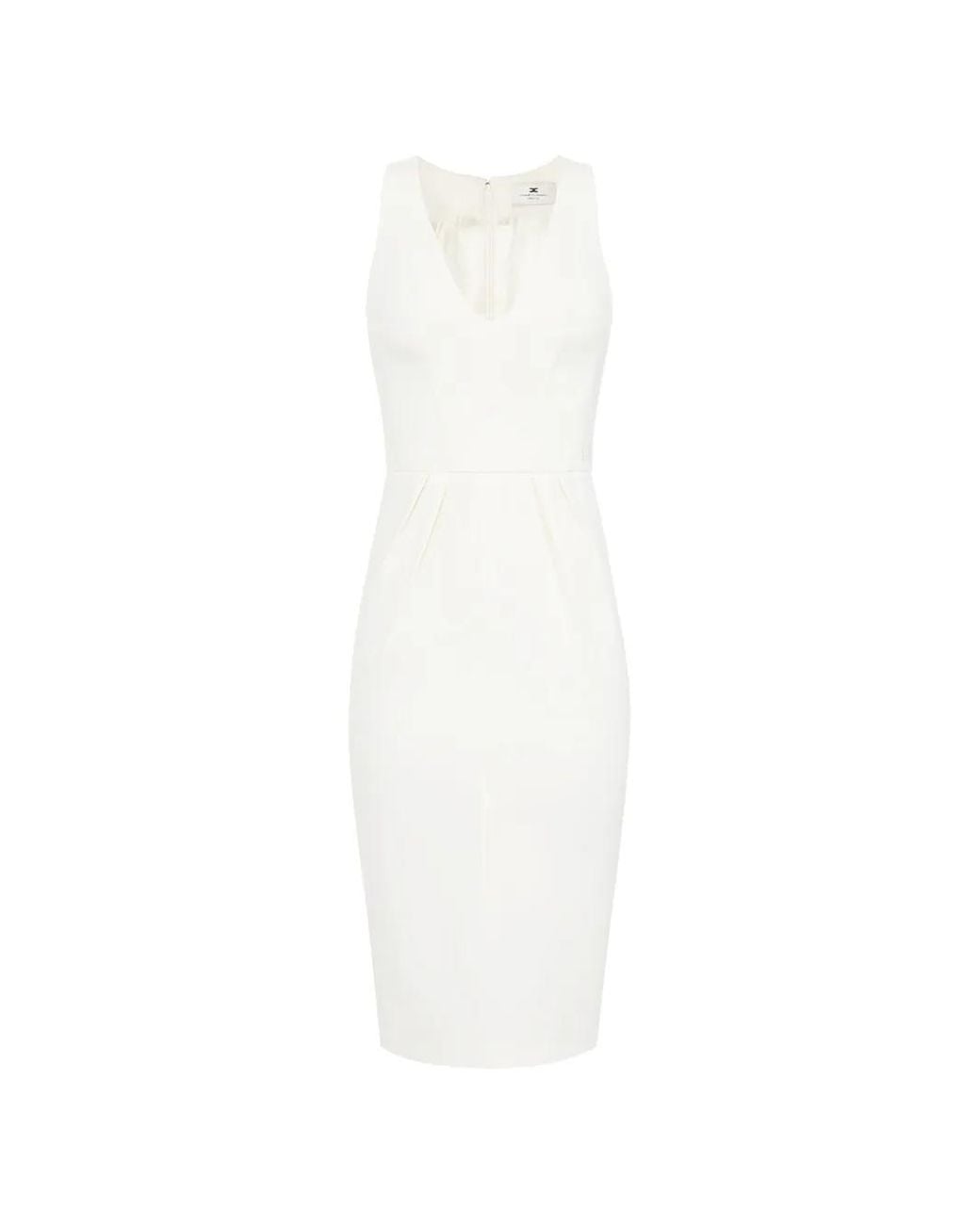 Elisabetta Franchi White Dress