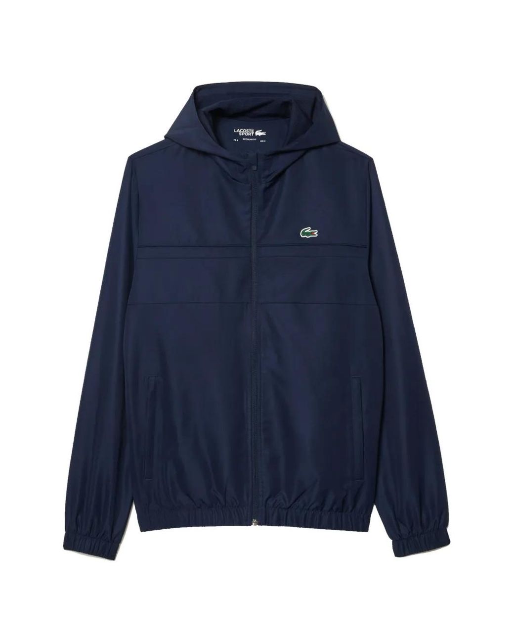 Lacoste Blue Logo-Patch Zip-Up Tracksuit for men