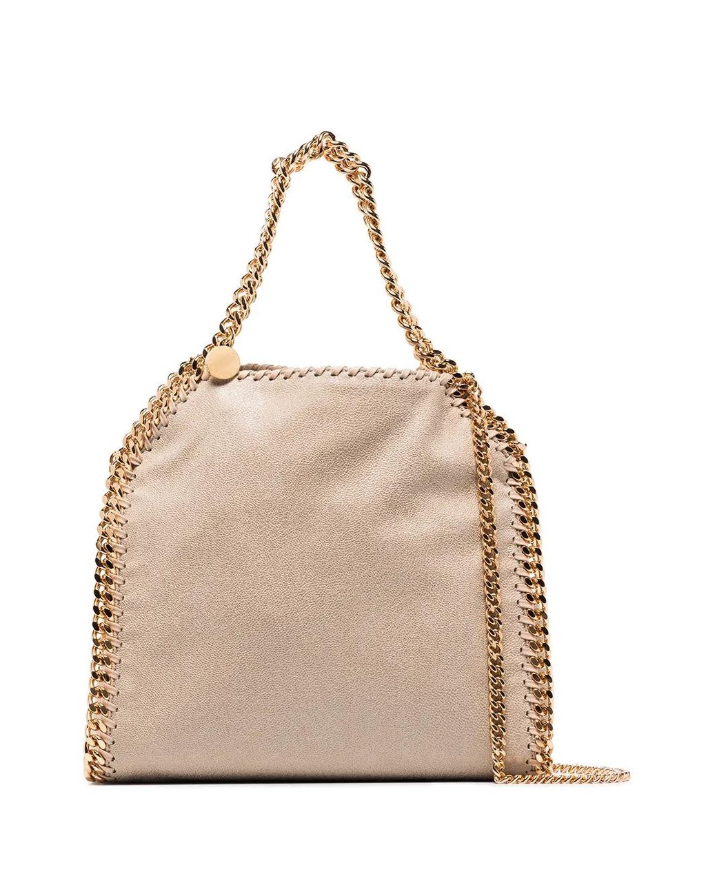 Borsa Tote Falabella Mini-Donna di Stella McCartney in Natural