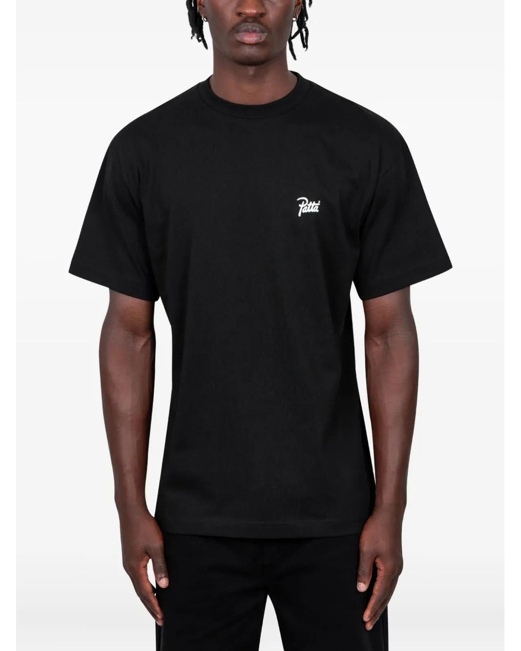 PATTA Black Lighters Family T-Shirt for men
