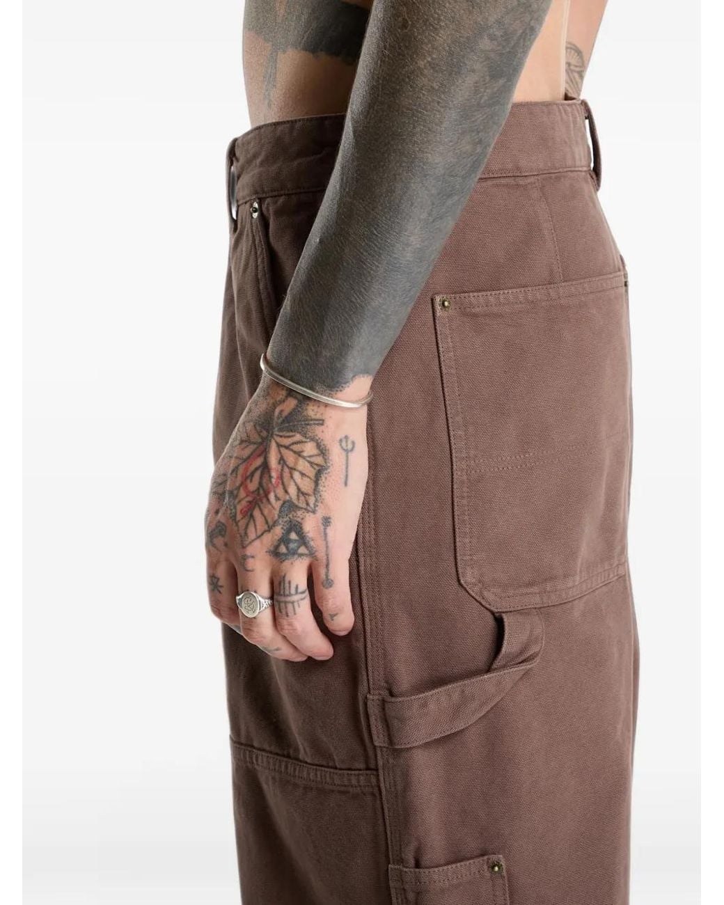 A.P.C. Brown Don Cargo Pants for men