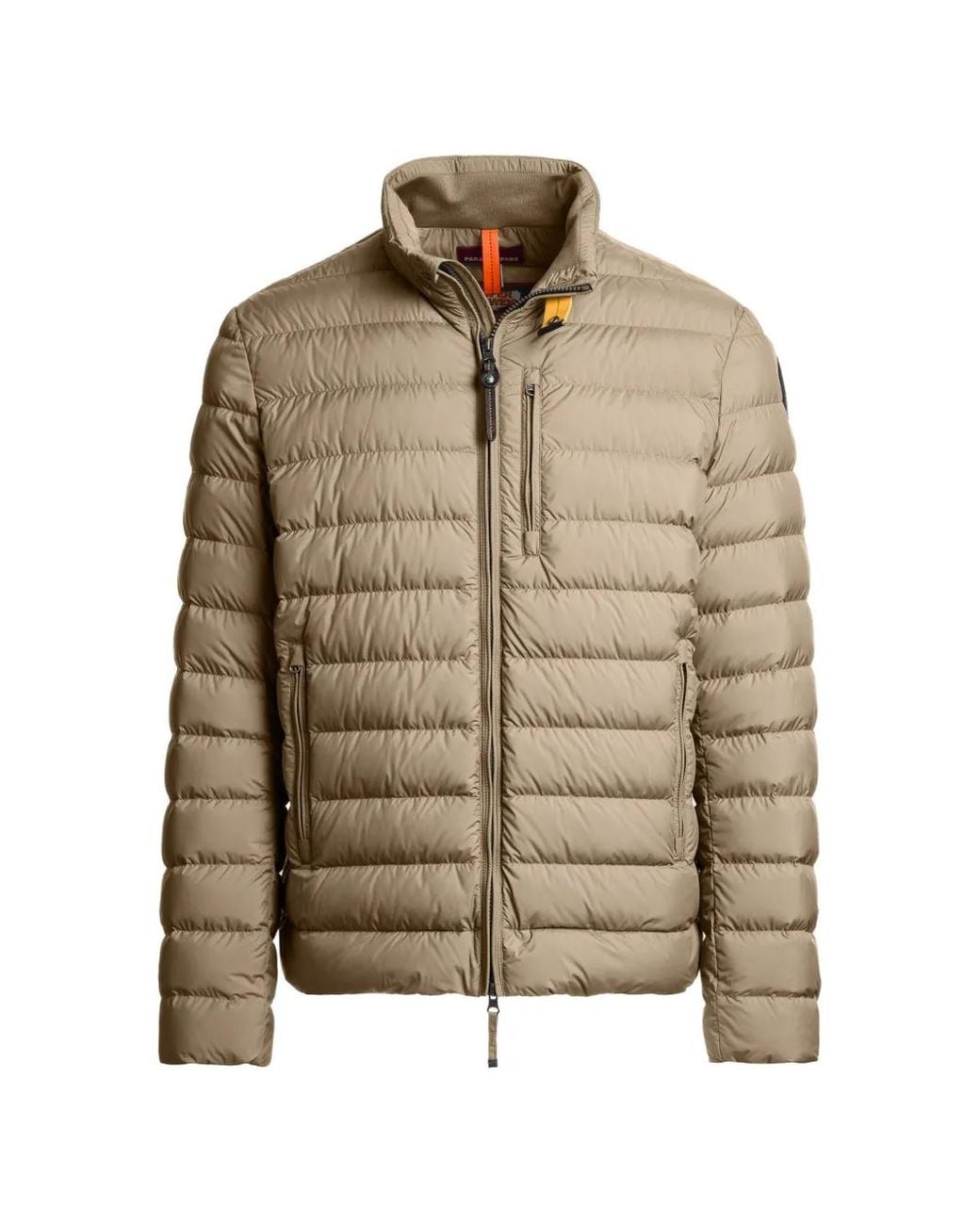 Parajumpers Brown Ugo Quilted Jacket for men