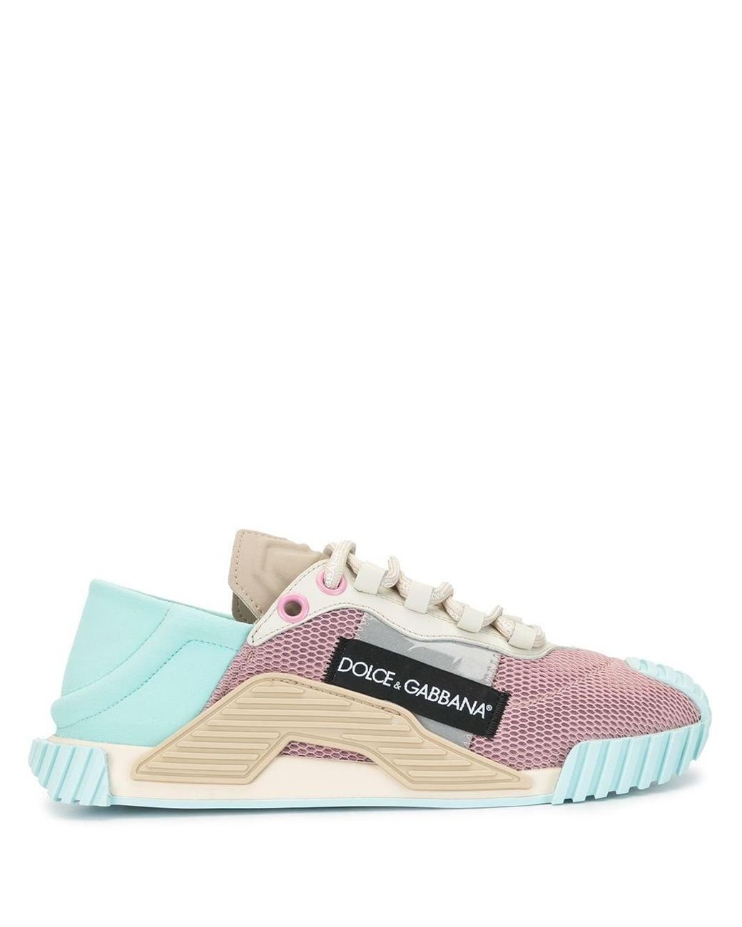 Dolce & Gabbana Ns1 Low-top Sneakers in Pink | Lyst
