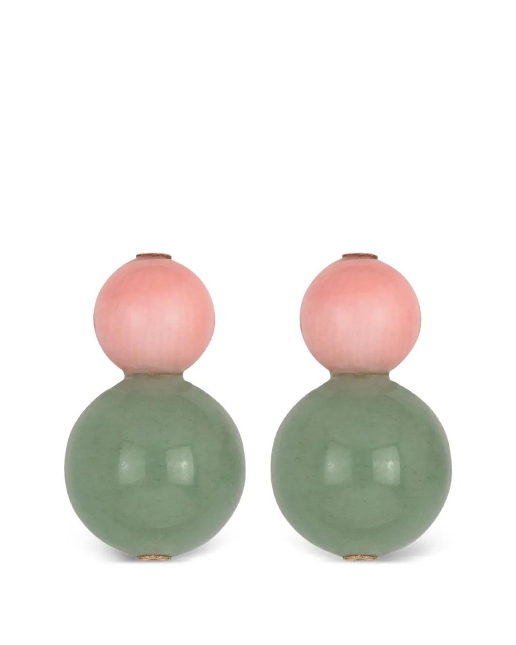 Jennifer Behr Green Cara Beaded Earrings