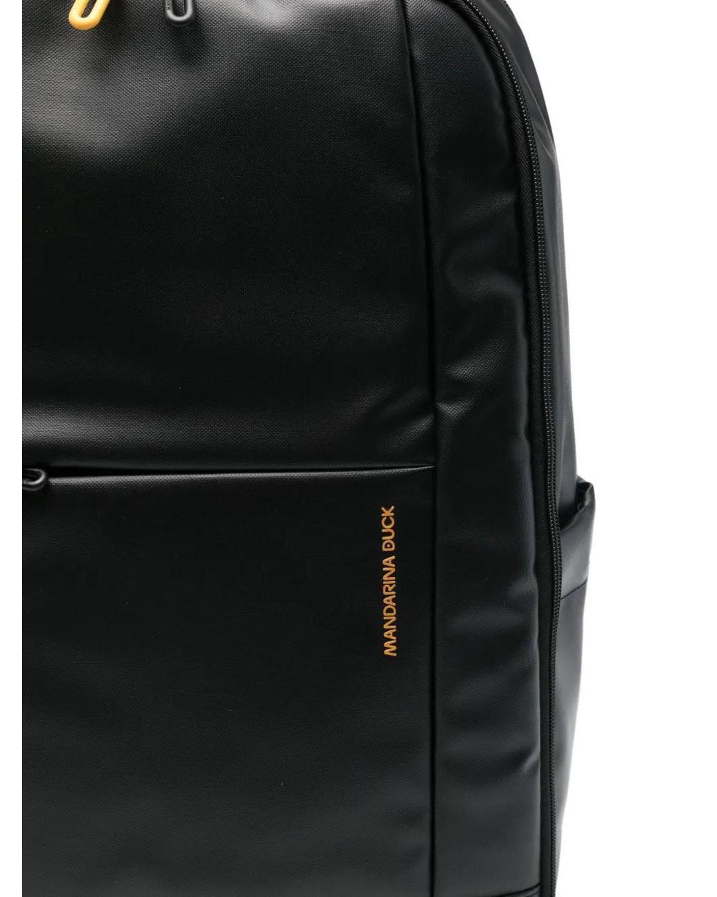Mandarina Duck Black Sac À Dos À Patch Logo for men