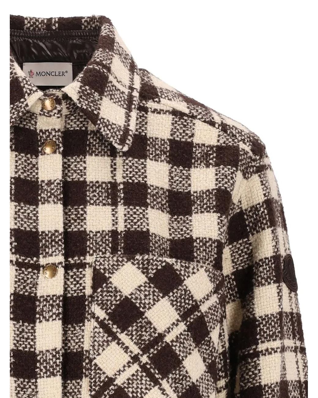 Moncler Multicolor Chemise En Laine