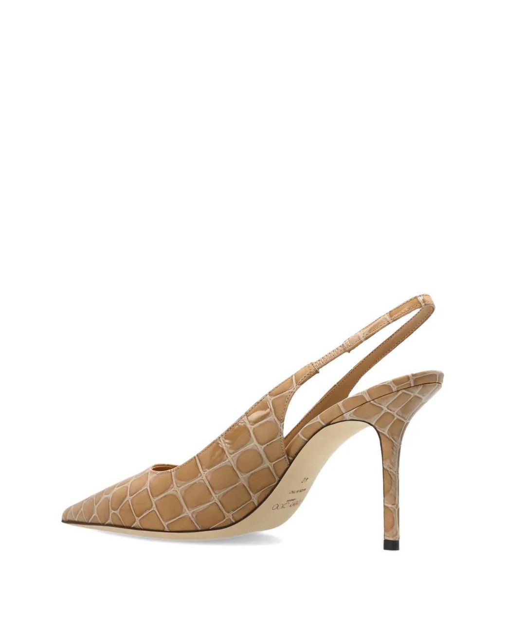 Jimmy Choo Metallic Love Sling Back 85 Pumps