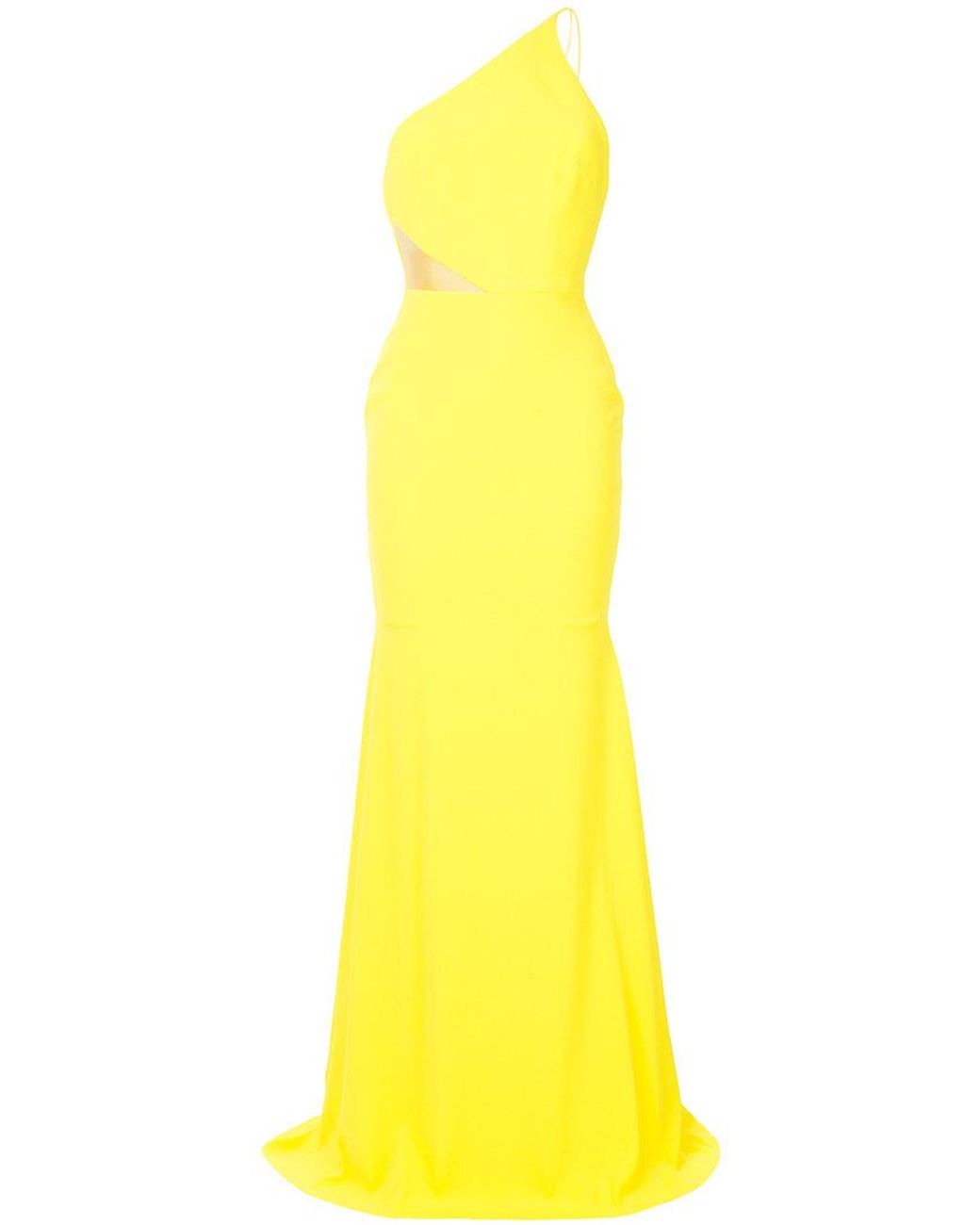 Alex Perry Synthetic Serena Dress in Yellow & Orange (Yellow) | Lyst