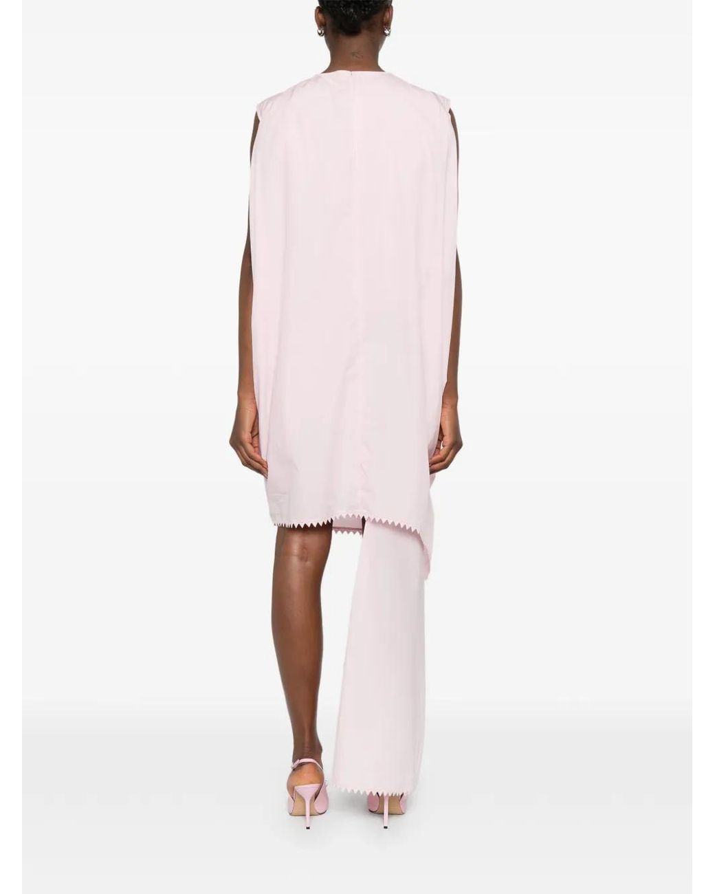 Jacquemus Pink Bolversin Long Dress