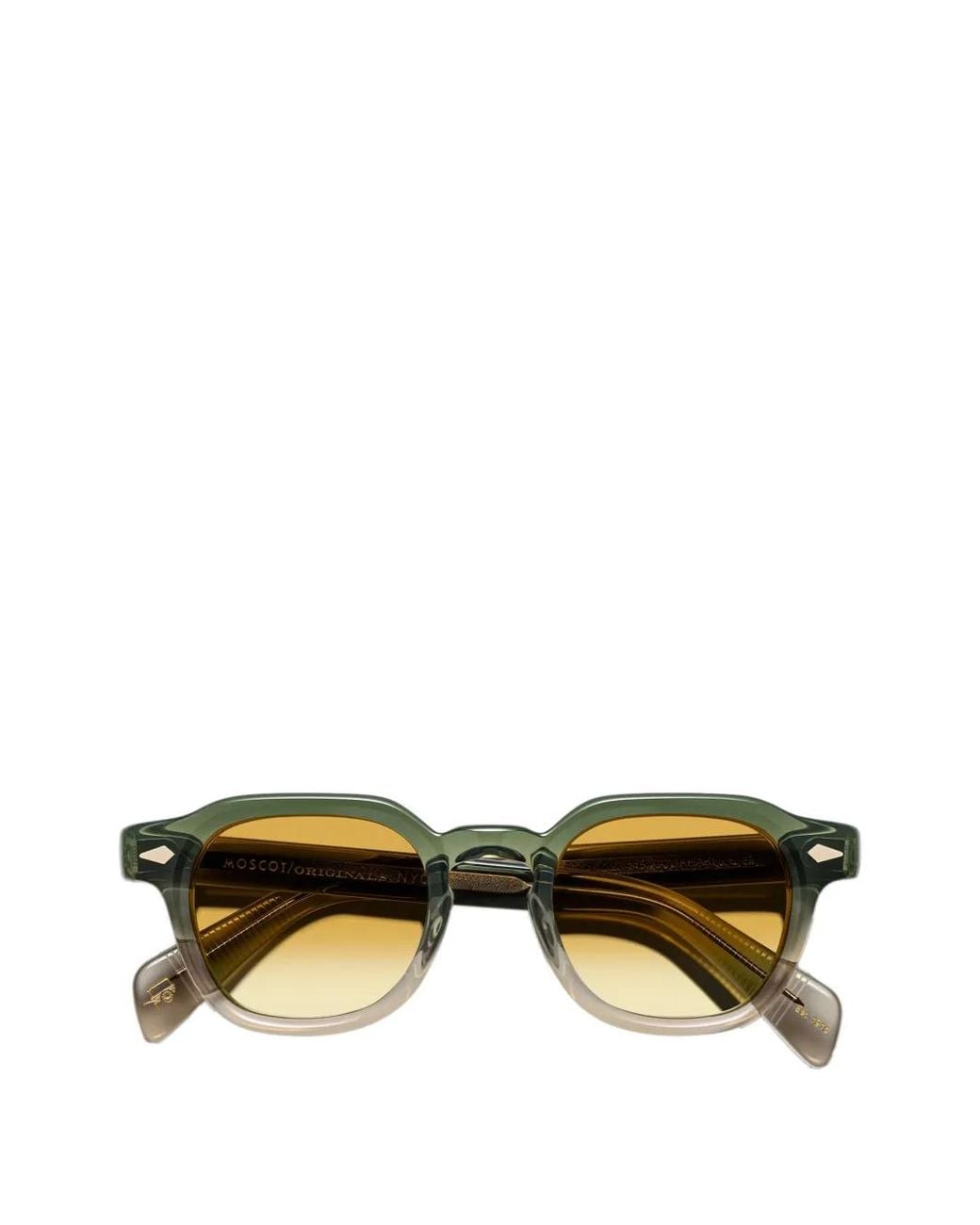 Moscot Green Eckige The Dolt Sun Sonnenbrille